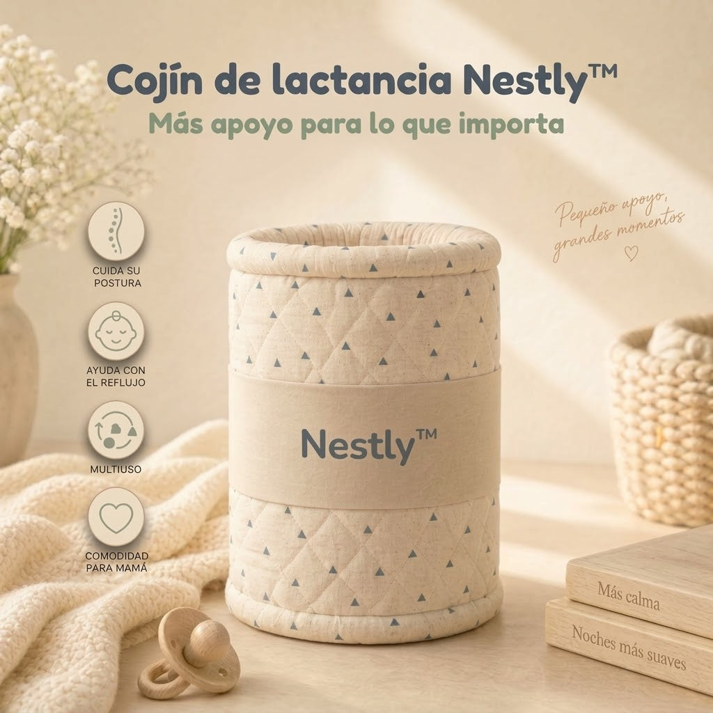 Nestly™ — Cojín de Lactancia